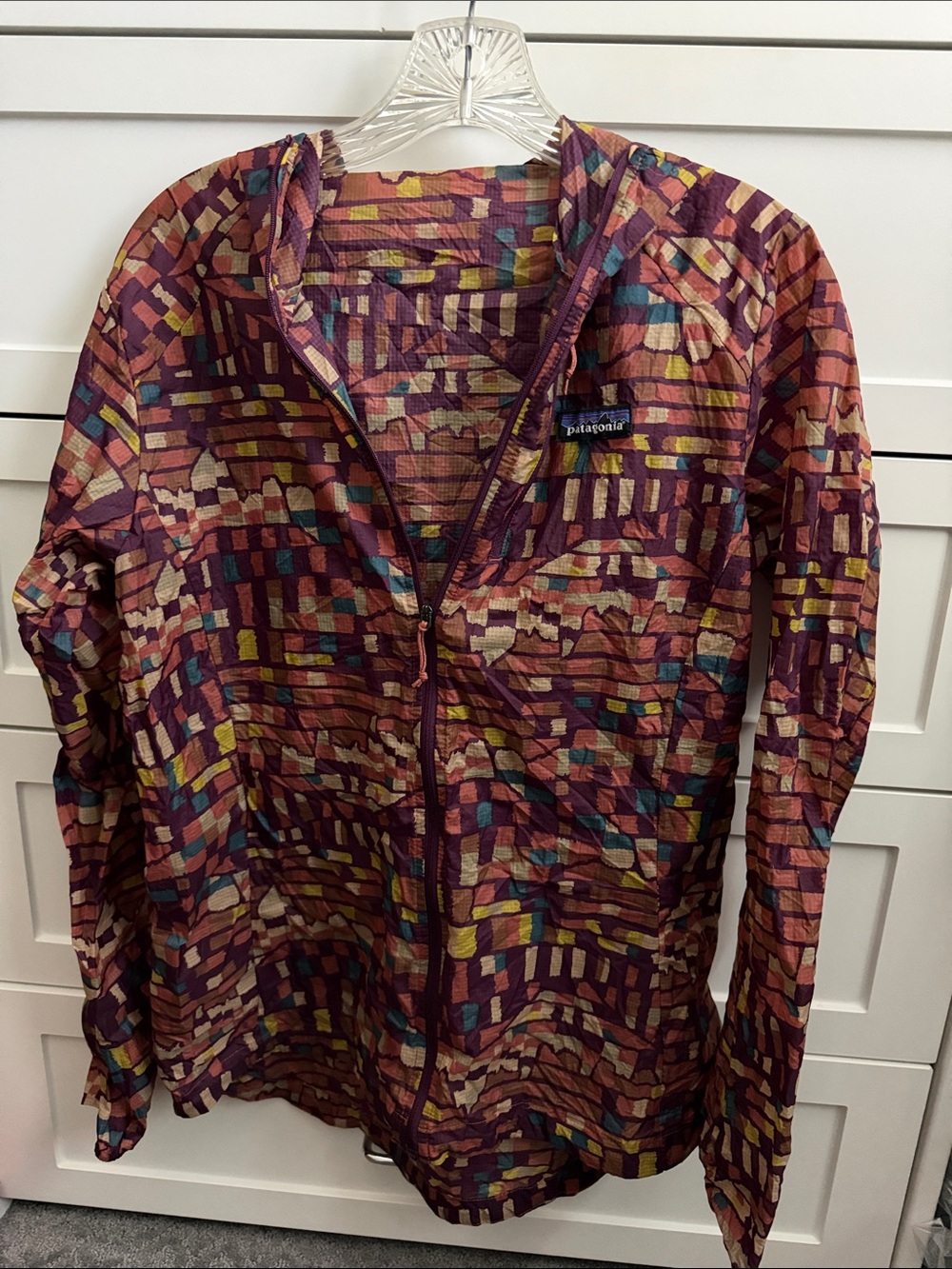 Patagonia Women’s Houdini Night Plum Zip Jacket